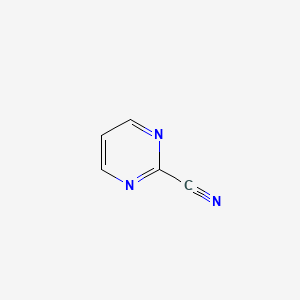 2-Cyanopyrimidine chemical structure (CAS 14080-23-0)