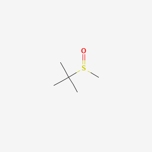 tert-Butylmethylsulfoxide chemical structure (CAS 14094-11-2)