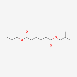 Diisobutyl adipate chemical structure (CAS 141-04-8)