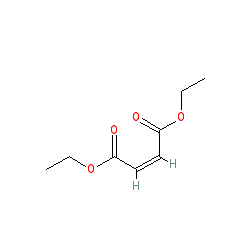 Diethyl (Z)-2-butenedioate chemical structure (CAS 141-05-9)