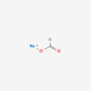 Sodium formate chemical structure (CAS 141-53-7)