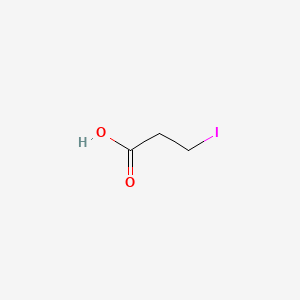 3-Iodopropionicacid chemical structure (CAS 141-76-4)