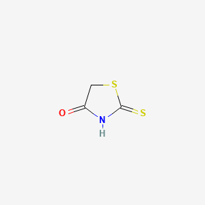2-Thioxothiazolidin-4-one chemical structure (CAS 141-84-4)