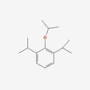 2-Isopropoxy-1,3-diisopropylbenzene chemical structure (CAS 141214-18-8)