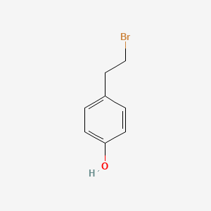 4-(2-Bromoethyl)phenol chemical structure (CAS 14140-15-9)