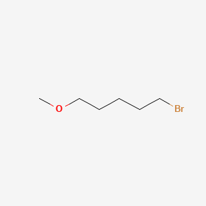 1-Bromo-5-methoxypentane chemical structure (CAS 14155-86-3)