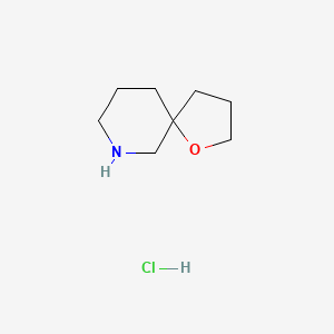 1-Oxa-7-azaspiro[4.5]decane hydrochloride chemical structure (CAS 1415562-85-4)