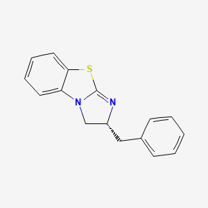 (R)-2-Benzyl-2,3-dihydrobenzo[d]imidazo[2,1-b]thiazole chemical structure (CAS 1415839-22-3)
