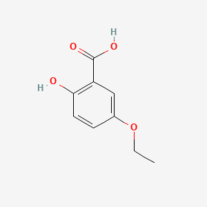 5-Ethoxysalicylic acid chemical structure (CAS 14160-71-5)