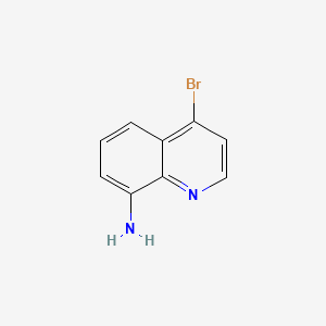 4-Bromoquinolin-8-amine chemical structure (CAS 1416438-31-7)