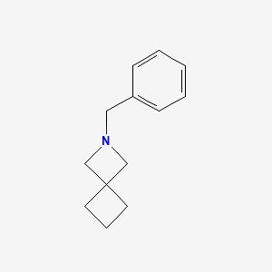 2-Benzyl-2-azaspiro[3.3]heptane chemical structure (CAS 1416438-72-6)