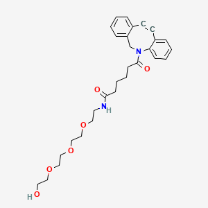 Dbco-peg4-alcohol chemical structure (CAS 1416711-60-8)
