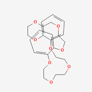 Dibenzo-24-crown-8 chemical structure (CAS 14174-09-5)