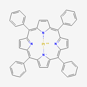 Pt(II) meso-Tetraphenylporphine chemical structure (CAS 14187-14-5)