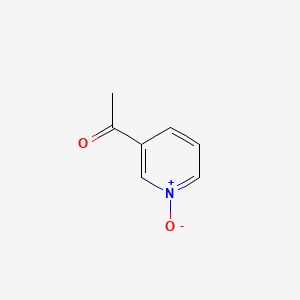 3-Acetylpyridine n-oxide chemical structure (CAS 14188-94-4)