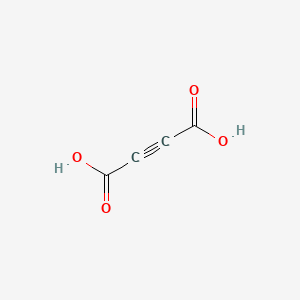 Acetylenedicarboxylic Acid chemical structure (CAS 142-45-0)