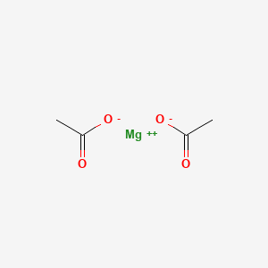 Magnesium acetate chemical structure (CAS 142-72-3)
