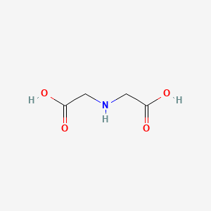 2,2'-Azanediyldiacetic acid chemical structure (CAS 142-73-4)