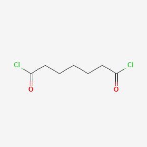 Pimeloylchloride chemical structure (CAS 142-79-0)