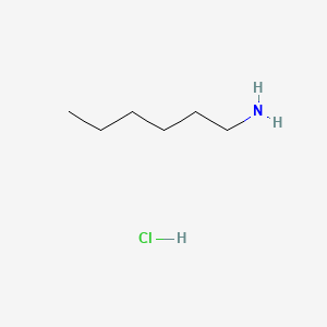 N-hexylaminehydrochloride chemical structure (CAS 142-81-4)