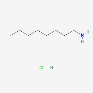 Octan-1-amine hydrochloride chemical structure (CAS 142-95-0)