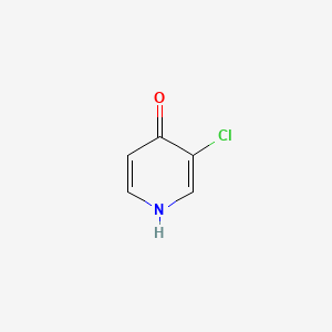3-Chloropyridin-4(1H)-one chemical structure (CAS 142010-53-5)