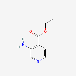 Ethyl 3-amino-4-pyridinecarboxylate chemical structure (CAS 14208-83-4)