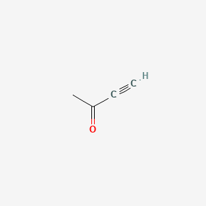 3-Butyn-2-one chemical structure (CAS 1423-60-5)