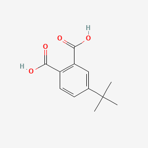 4-(tert-Butyl)phthalic acid chemical structure (CAS 14236-13-6)