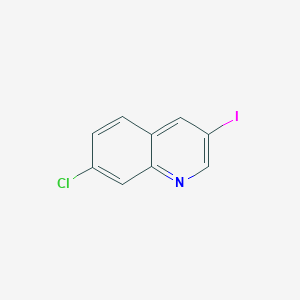 7-Chloro-3-iodoquinoline chemical structure (CAS 1424245-91-9)