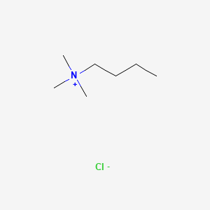 N,N,N-Trimethylbutan-1-aminium chloride chemical structure (CAS 14251-72-0)