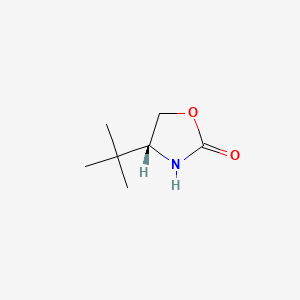 (R)-4-(tert-Butyl)oxazolidin-2-one chemical structure (CAS 142618-93-7)