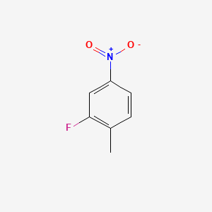 2-Fluoro-4-nitrotoluene chemical structure (CAS 1427-07-2)