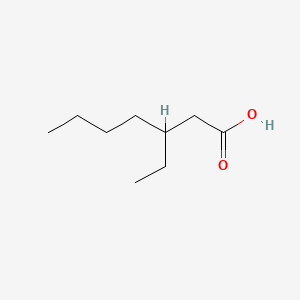 3-Ethylheptanoicacid chemical structure (CAS 14272-47-0)