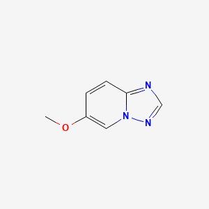 6-Methoxy-[1,2,4]triazolo[1,5-a]pyridine chemical structure (CAS 1427420-50-5)