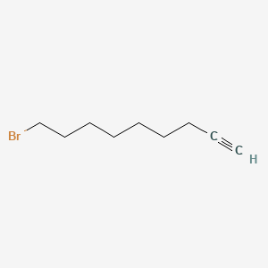 9-Bromonon-1-yne chemical structure (CAS 1427729-58-5)