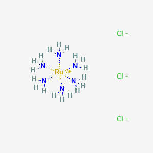 Hexaammineruthenium(III) chloride chemical structure (CAS 14282-91-8)