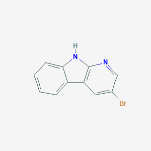 3-Bromo-9H-pyrido[2,3-b]indole chemical structure (CAS 1428799-40-9)