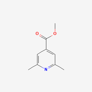 Methyl 2,6-dimethylisonicotinate chemical structure (CAS 142896-15-9)
