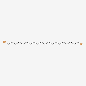 1,20-Dibromoeicosane chemical structure (CAS 14296-16-3)