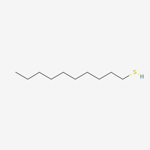 1-Decanethiol chemical structure (CAS 143-10-2)