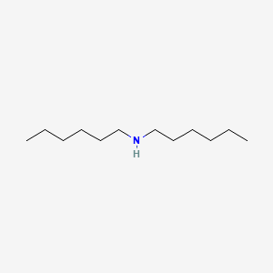 Dihexylamine chemical structure (CAS 143-16-8)