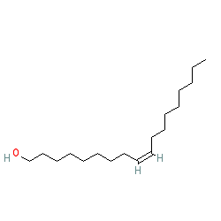 (Z)-Octadec-9-en-1-ol chemical structure (CAS 143-28-2)