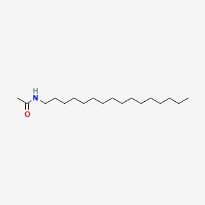 N-Hexadecylacetamide chemical structure (CAS 14303-96-9)