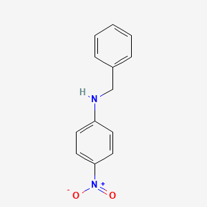 N-Benzyl-4-nitroaniline chemical structure (CAS 14309-92-3)