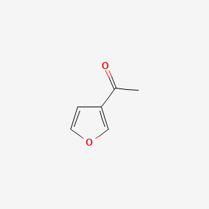 1-(Furan-3-yl)ethanone chemical structure (CAS 14313-09-8)