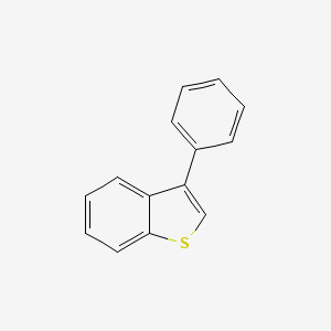 3-Phenylbenzo[b]thiophene chemical structure (CAS 14315-12-9)