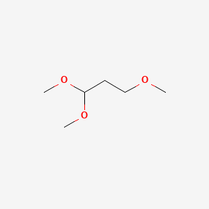 1,1,3-Trimethoxypropane chemical structure (CAS 14315-97-0)