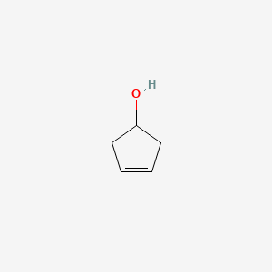 Cyclopent-3-enol chemical structure (CAS 14320-38-8)