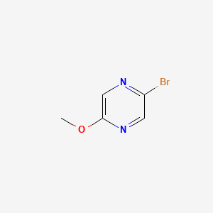 2-Bromo-5-methoxypyrazine chemical structure (CAS 143250-10-6)